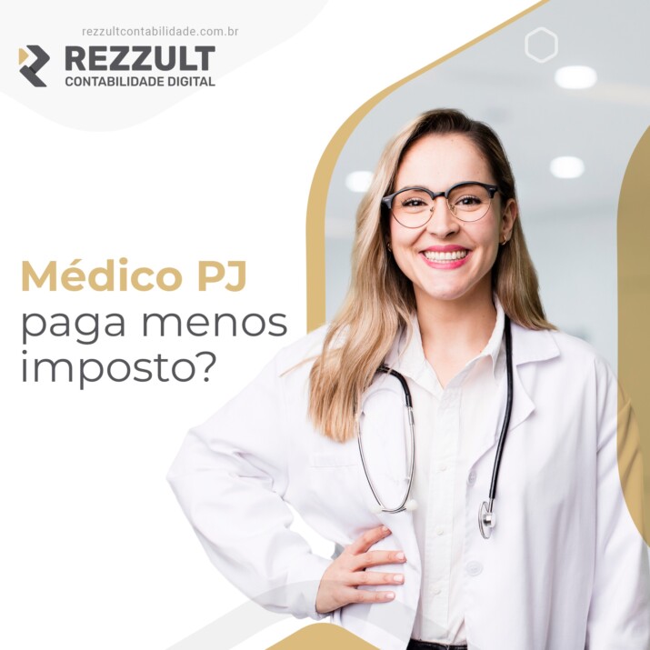 Médico PJ paga menos imposto? 3 Médico PJ paga menos imposto?